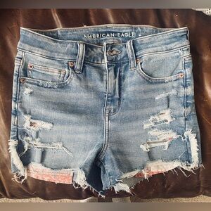 American Eagle- Tom girl Jean shorts.